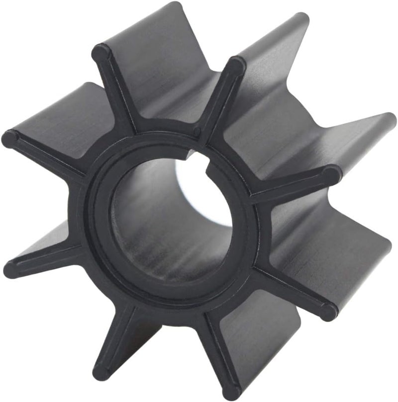 QUICKMARINER QuickMarine 8M0135803 Water Pump Impeller Service Kit for Mercury Marine & Tohatsu Nissan 9.9 15 18 20 HP Outboard Motor Replacement 47-803748 334-65021-0 Sierra 18-8921 with Gasket and Key - Image 2